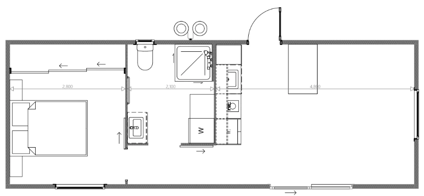 The 36 floorplan