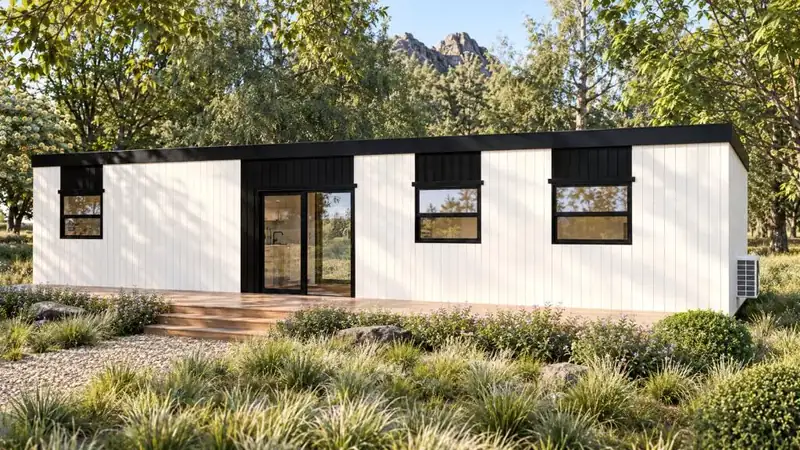 The 58 exterior render