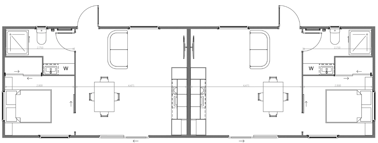 The 67 floorplan